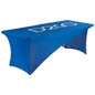 Table with Cross Over Covers with Customization Options Table with Cross Over Covers with Full Color