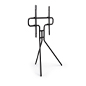 Modern Steel Easel TV Mount Adds Iconic Style to Commercial or Residential Interiors 53" tall modern steel easel TV mount
