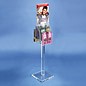 Literature Stands 11"w x 14"h Sign w/ 8 Pockets (Clear) literature stands