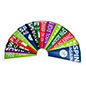 Custom Made Fortune Wheel Graphics for PWSUPERBLK - Vivid Color Capabilities 12.25 L x 7 W in. custom made fortune wheel graphics for PWSUPERBLK