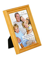Wood Photo Frame: 5" x 7" (Oak) Wood Photo Frame: 5" x 7" (Oak)