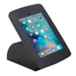 iPad Point of Sale Stand with 2 Faceplate Options Black iPad Point of Sale Stand