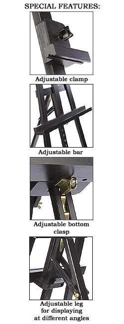 Paint Easel for Studio Artwork Paint Easels