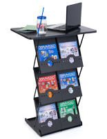 Collapsible Magazine Counter with Folding Tabletop