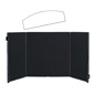 Front View of Foldable Briefcase Display Foldable Briefcase Display with 4 Panels