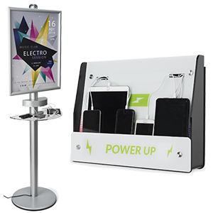 phone and tablet chargers for trade shows