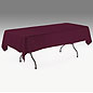 Banquet Tablecloth for Use With Table Skirts banquet tablecloth
