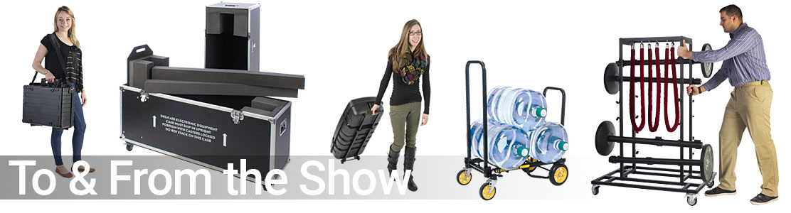 trade show cases and carts