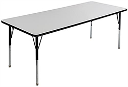 Write on these erasable training tables with dry erase markers Training table with whiteboard top