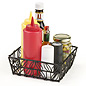 Condiment Baskets Display Assortment of Items condiment baskets