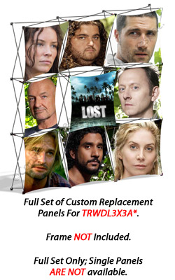 Graphic Panel: Replacement Set For TRWDL3X3A Graphic Panel