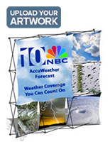 Trade Show Exhibit: Deluxe 1 Large, 5 Small Square Graphics trade show exhibit