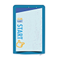 This Pre-Printed Table Graphic for Sanitizer Banner Stand Has a Secure Zip Enclosure So Your Graphic Stays in Place Pre-printed table graphic for sanitizer banner stand with secure zipper