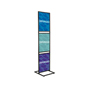 Floorstanding Triple Tier 22" x 28" Graphic Stand Double-Sided Triple Tier 22" x 28" Graphic Stand