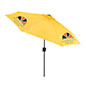 Custom Patio Umbrella Great for Al Fresco Dining Custom Patio Umbrella in Yellow with Printed Logos