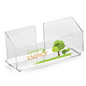 Personalize your business with a custom logo applied to a literature pocket with custom UV printing! Clear Acrylic Literature Pocket with Custom UV Printing