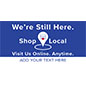 Landscape Hanging Thank You Vinyl Banner with Grommets for Inside and Outside Use Weather-Resistant hanging thank you vinyl banner with grommets for outdoor or indoor use