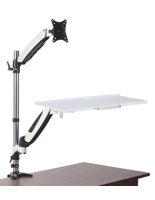 Monitor Desk Mount Stand, 17.6lb Load Capacity