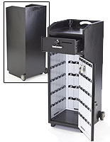 Valet Stations with 100 Key Holders & Locking Door! Secure Parking Display