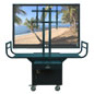 Plasma TV Cart Perfect for Conference Areas Presentation Equipment Plasma TV Cart