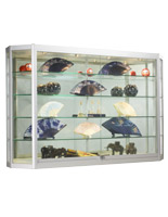 Wall Case: Is Securely Mounted w/ Two Z-Bar Mounts Wall Case