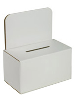 Suggestion Box with White Header