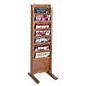 7 Pocket Magazine Holder (Medium Oak) magazine holder