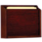 Red Mahogany Wooden Wall Medical Chart Holder Wooden wall medical chart holder in red mahogany finish