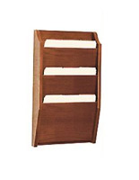 3 Pocket Wood File Holders 3 pocket wood file holders