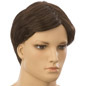 Male Mannequin Wig in Dark Brown Male Mannequin Wig