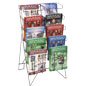 Metal Wire Magazine Holder for Business Environments Metal Wire Magazine Holder, Steel Wire