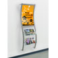 Periodical Rack: Combines Poster Frame w/ Acrylic Pockets periodical shelving that makes great office furniture