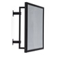Swivel Wall Sign Holder - Ideal for Store Merchandising Black 22 x 28 swivel wall sign holder