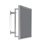 Swivel Sign Frame - Use as a Store Merchandising Display 22 x 28 silver swivel sign frame