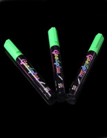 Chalkboard Pens are Neon Green & Sold in Packs of 3 Chalkboard Pens