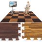 Cherry & Dark Oak Wood Grain Floor Mats, (26) 2' x 2' Tiles Cherry & Dark Oak Wood Grain Floor Mats, (26) 2' x 2' Tiles