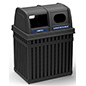 Commercial Waste and Recycling Station is Steel Steel Commercial Waste and Recycling Station