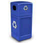 Dome Lid Recycling Bin is Steel Steel Dome Lid Recycling Bin
