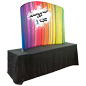 Tabletop Display with Custom Graphic Fabric Sign Tabletop Display