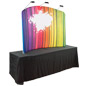 Tabletop Display with Custom Graphic Fabric Sign Tabletop Display