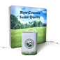 Backlit Trade Show Booth Kit - Great for Event Promotion Backlit trade show booth kit with 8' width