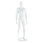 Nude & Propped View of Muscular Male Mannequin Muscular Male Mannequin with Separated Toes