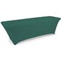 Forest green stretch table cloth