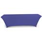 Stretch table cloth with flame retardant material