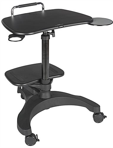 Nude View of Mobile Laptop Workstation Mobile Laptop Workstation Made with ABS Plastic