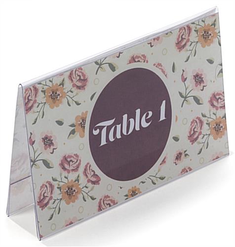 Economy Place Economy Holders Double Sided Double Sided Economy Place Card Holders