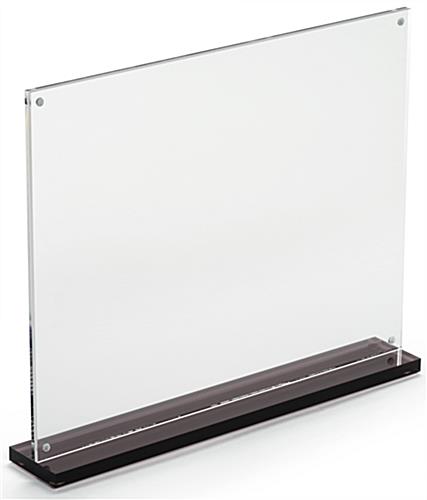 Magnetic Closure 11 x 8.5 Thick Plastic Upright 11 x 8.5 Thick Plastic Upright with Magnetic Closures