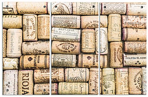 Triptych Winery Art Winery Art with 3 Panels