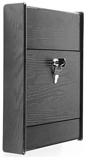 Wall Mount Suggestion Box with a Locking Door Wall Mount Suggestion Box