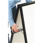 Folding large metal a-frame sign